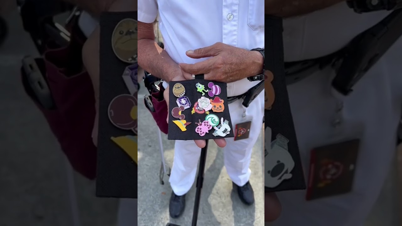 Cast Member Pin Trading in Epcot?! A Rare Disney World Pin Trading Moment!
