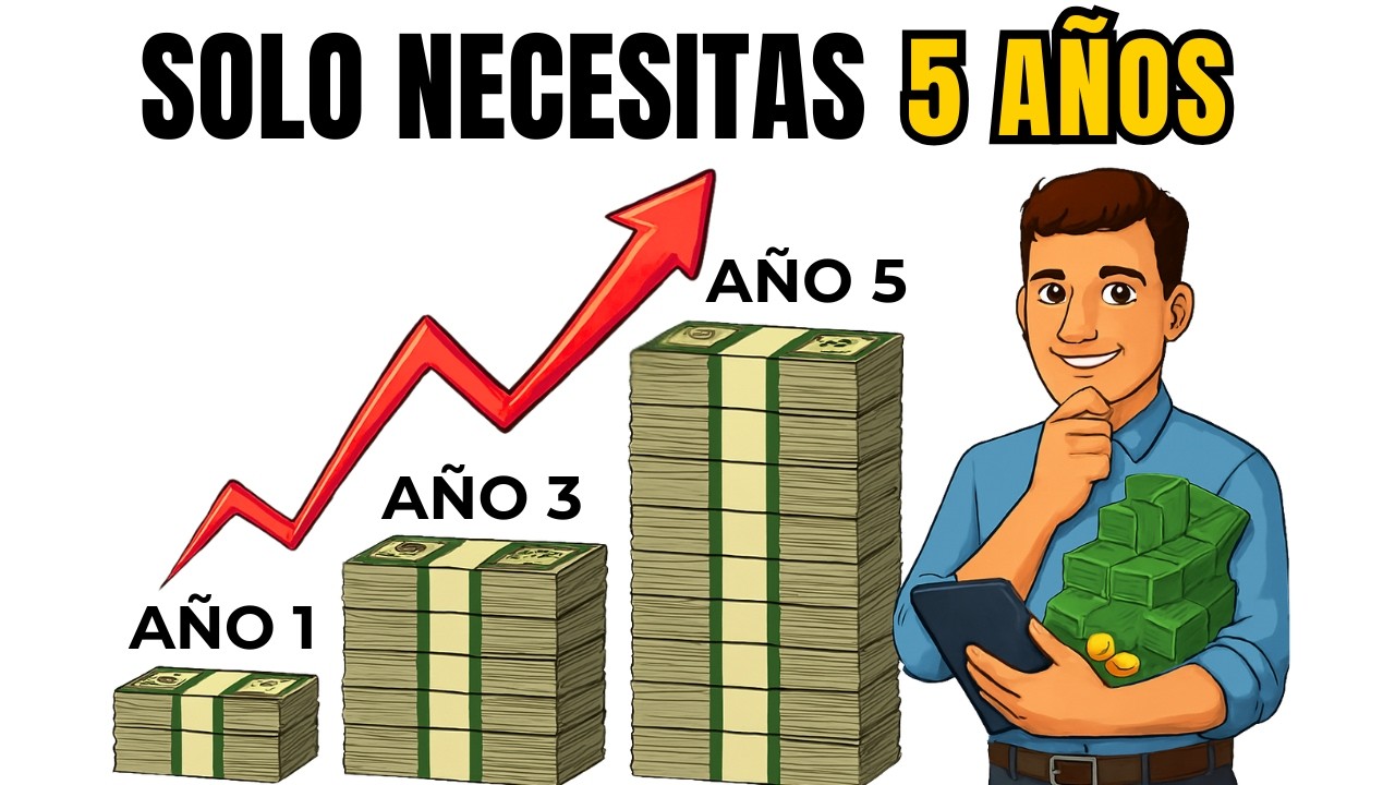 ¿Retiro en 5 Años? La Estrategia SECRETA del Interés Compuesto Que Parece Ilegal