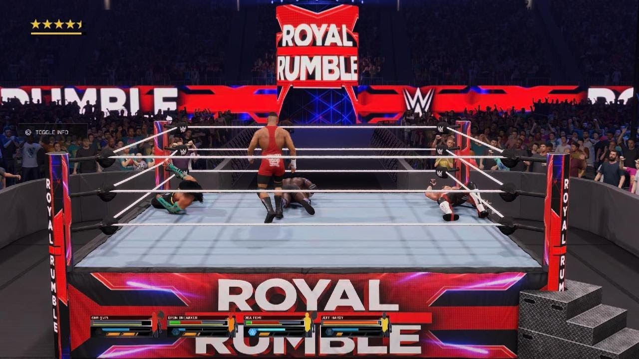 WWE Royal Rumble PLE Mens Royal Rumble Match Part 1