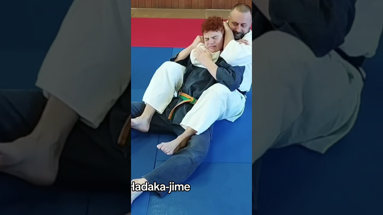 Technika Hadaka-jime #jujitsu #jujutsu #martialarts #jiujitsu