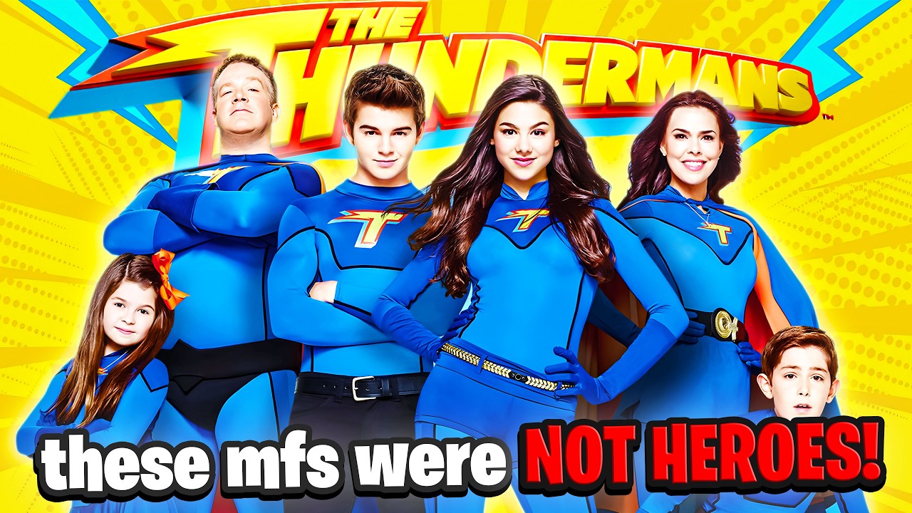 THE THUNDERMANS HAS THE CRAZIEST SUPERHERO FAMILY OF ALL-TIME