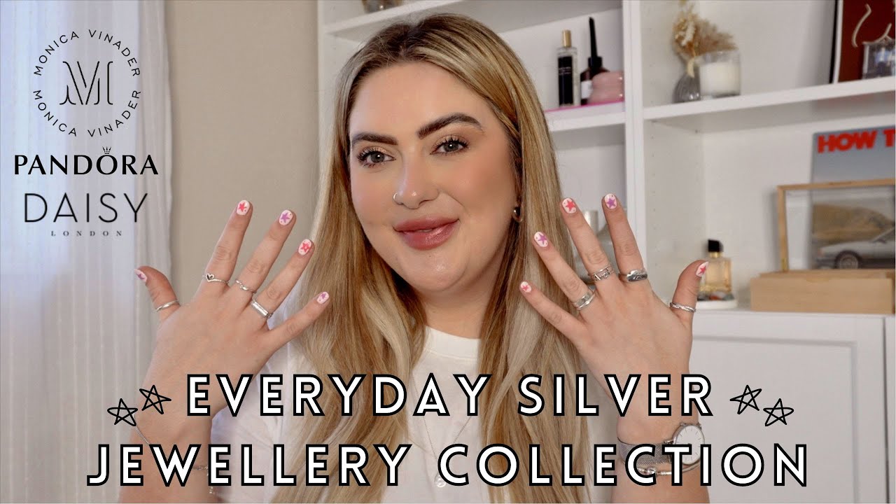 EVERYDAY SILVER JEWELLERY COLLECTION | ft. Monica Vinader, Daisy, Pandora, Workbench Ldn, Good Daze