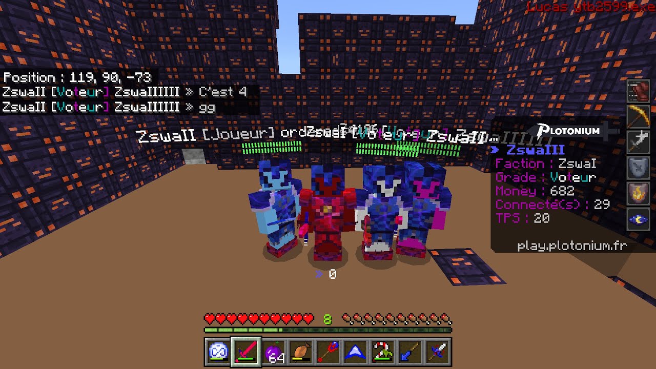 On arrives sous Dc on domine a 4 sur plotonium + best of a la fin ( pvp montage plotonium ZswaIALL )