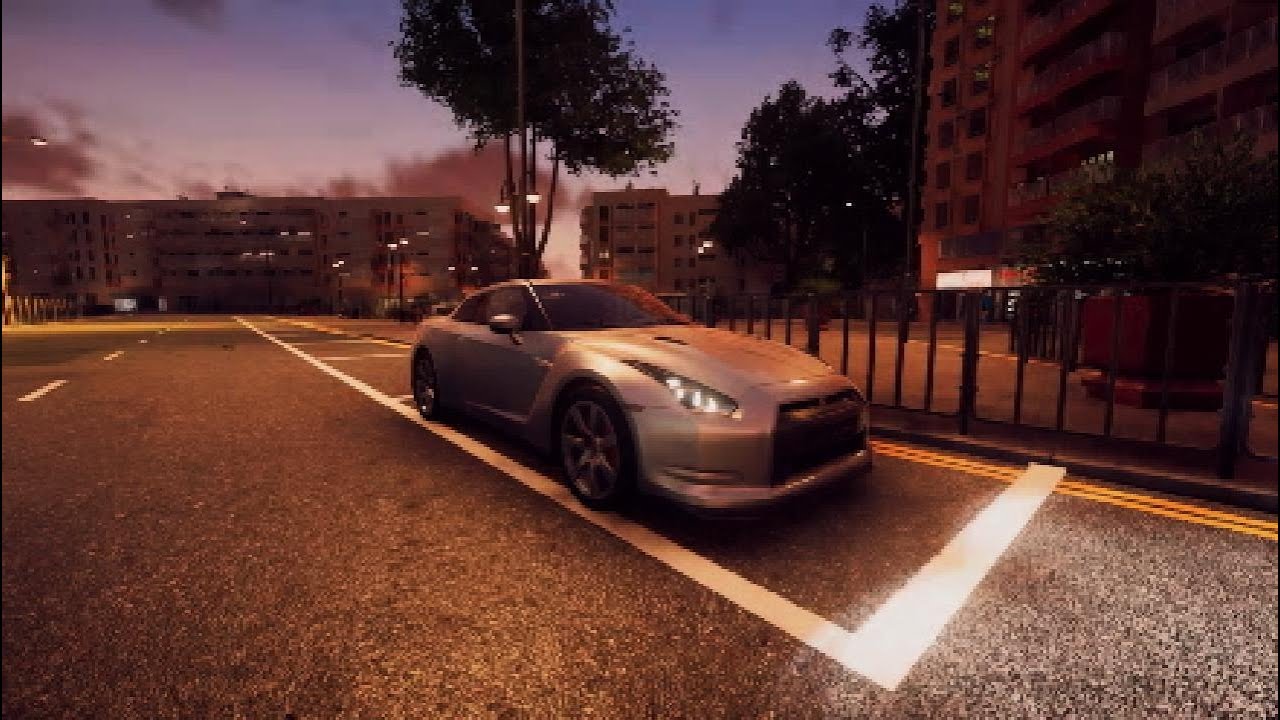 Test Drive Unlimited GTR R35 Car Delivery At Night