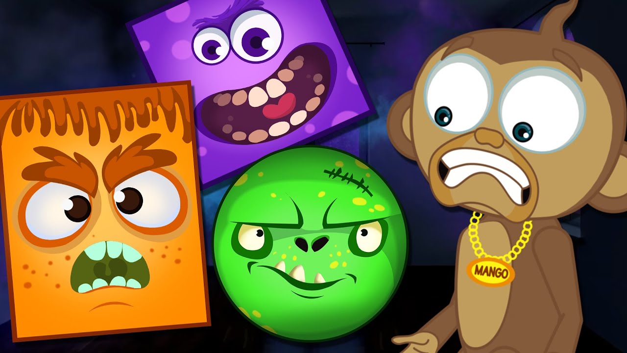 Learn Shapes With Funny Faces | Learning Videos For Kids With Annie Aur Ben