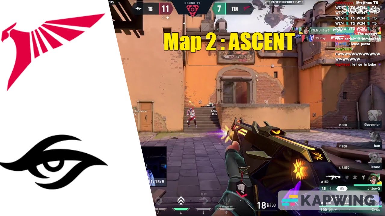 TLN vs TS | THE DECIDER | GAME 2 | VCT 2024 - PACIFIC KICKOFF