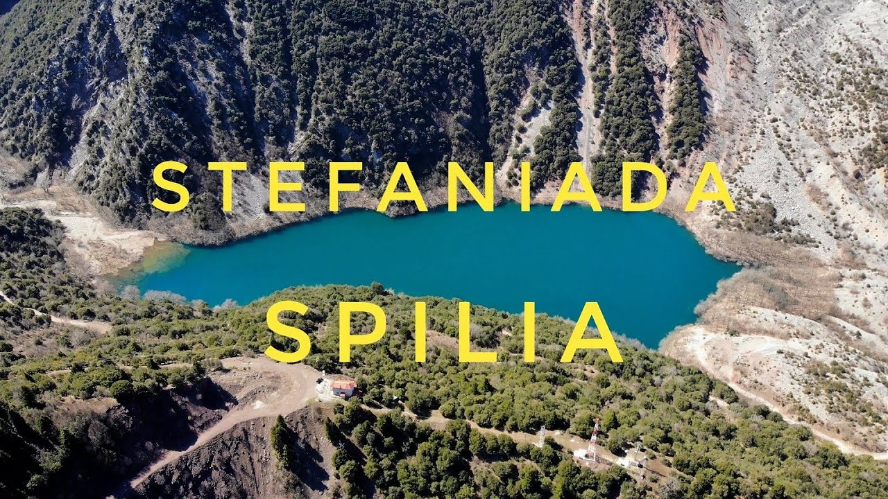 Stefaniada Lake - Moni Spilias - Drone 4K