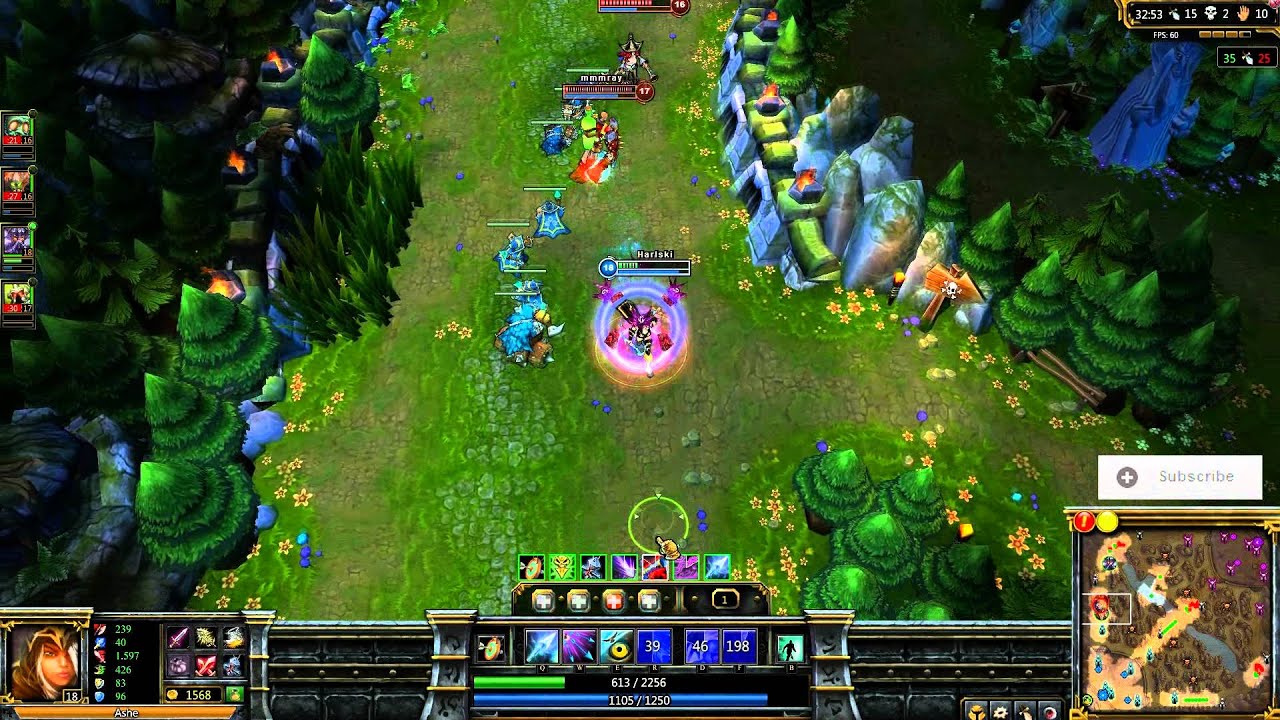 Ashe kites Singed