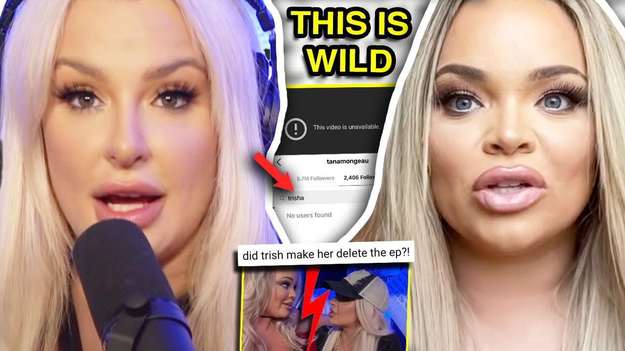 TANA MONGEAU FIGHTING WITH TRISHA PAYTAS?! (WEEKLY TEACAP)