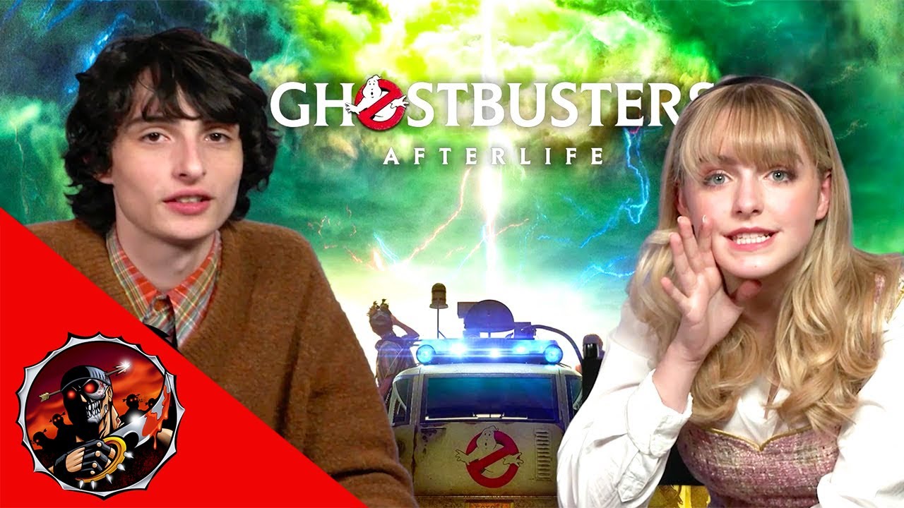 GHOSTBUSTERS Interviews (2021) Finn Wolfhard, Mckenna Grace, Paul Rudd, Carrie Coon
