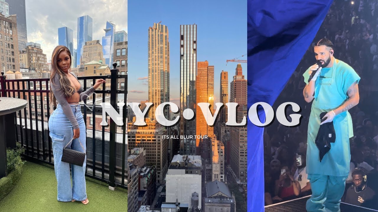NYC VLOG |COME WITH ME TO SEE DRAKE'S CONCERT TWICE IN ONE WEEKEND!!