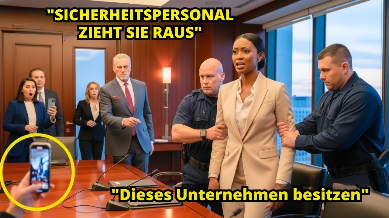 Sie entließen die schwarze Chefin vor der Kamera – bis sie enthüllte, wem die Firma gehörte.