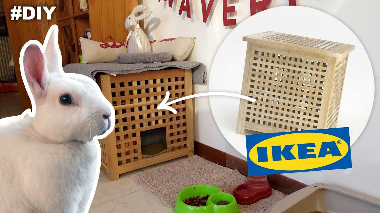 Je transforme un meuble IKEA en cabane à lapin
