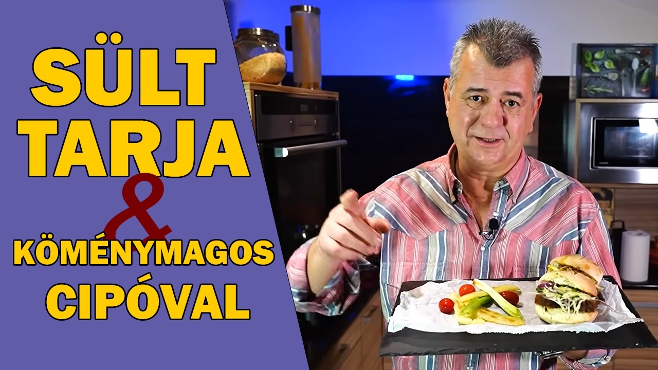 SÜLT TARJA köménymagos cipóval - Robi receptje alapján