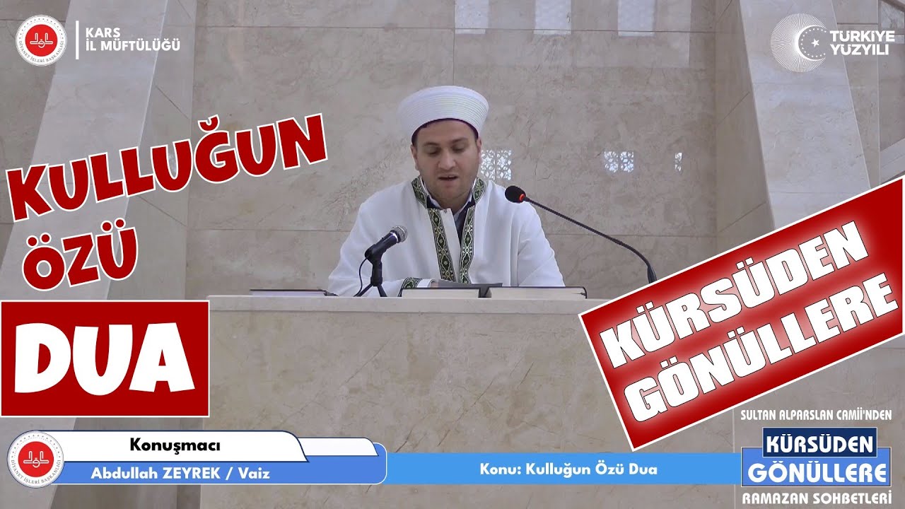 Sultan Alparslan Camii'nden Kürsüden Gönüllere Ramazan Sohbetleri / 2024 (29.Bölüm)