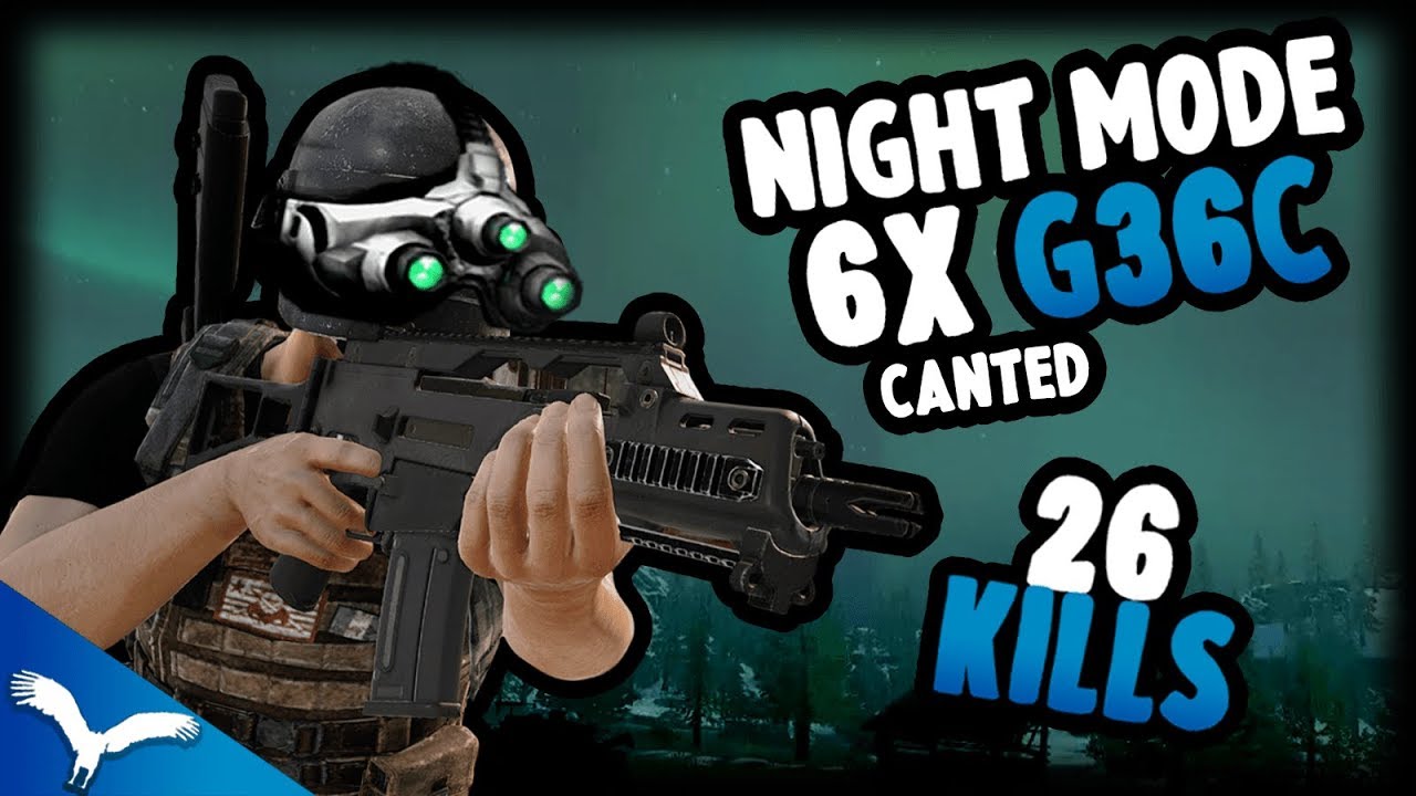 Aurora Lights, Vikendi Nights, CANTED SIGHTS! Kaymind Solo v Squad PUBG Highlight