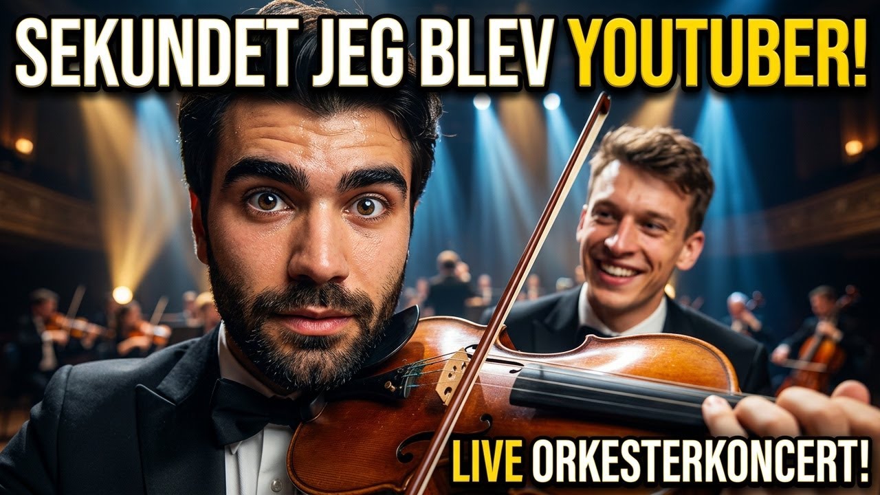 Min første YouTube-video! Vlog #1 - Koncert i DR