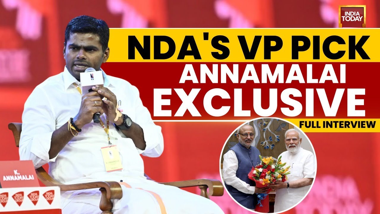 Annamalai Exclusive: CP Radhakrishnan's VP Pick An Honour To Tamils, Not A Ploy For 2026 Polls