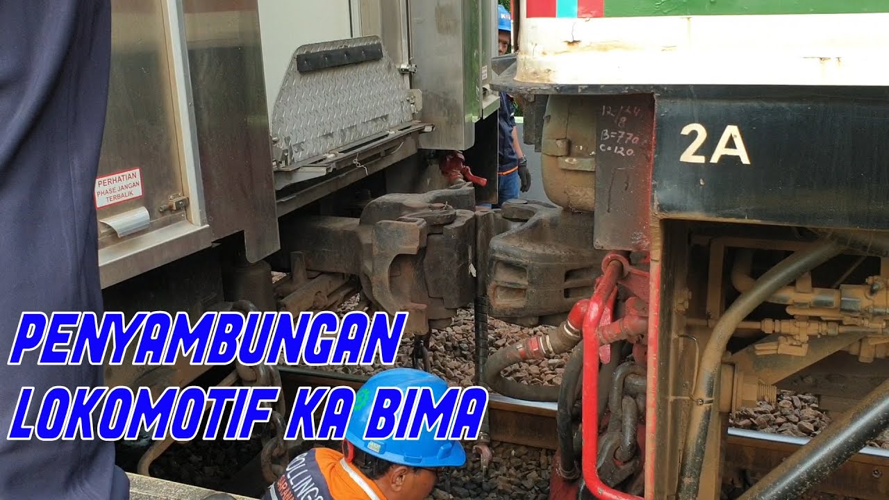 PENYAMBUNGAN LOKOMOTIF KA BIMA