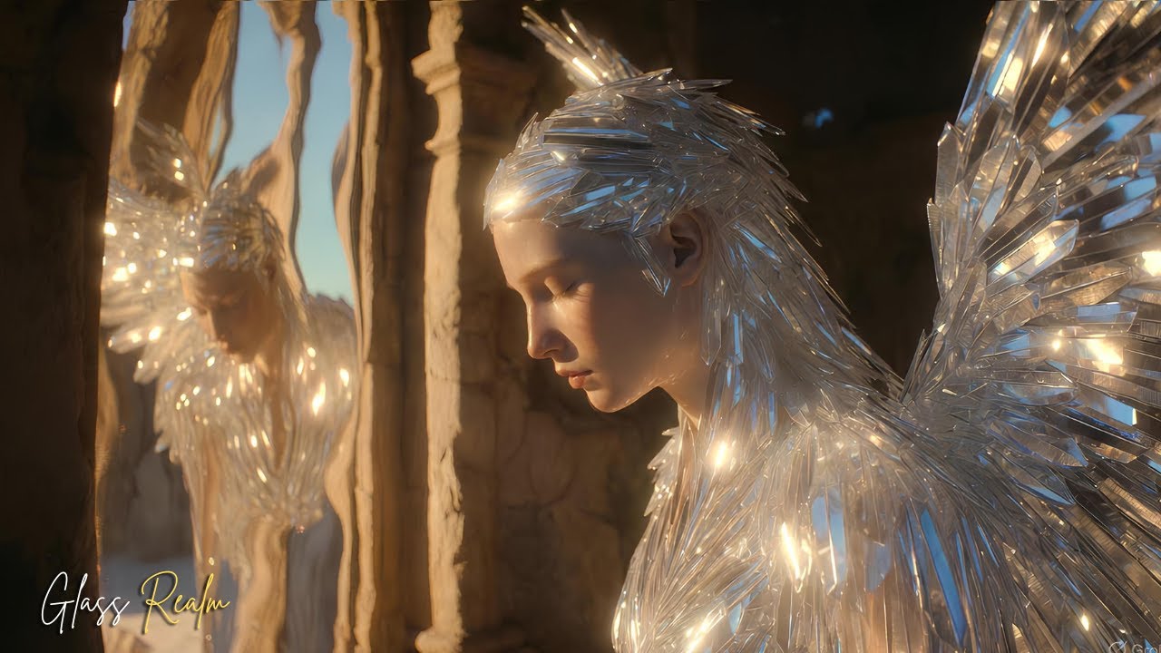 The Glass Towers of Heaven | Architects of the Crystal Sky and Their Celestial Creatures