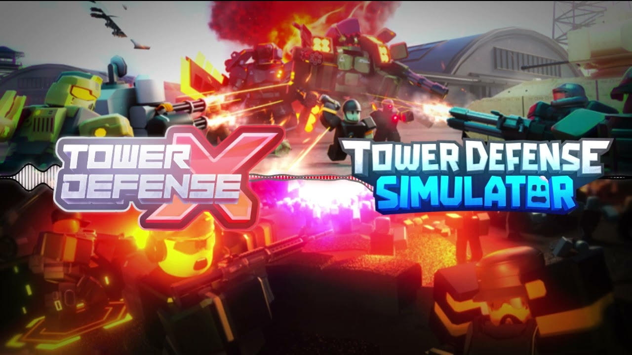 Tower Defense Simulator x Tower Defense X - Lobby themes mashup