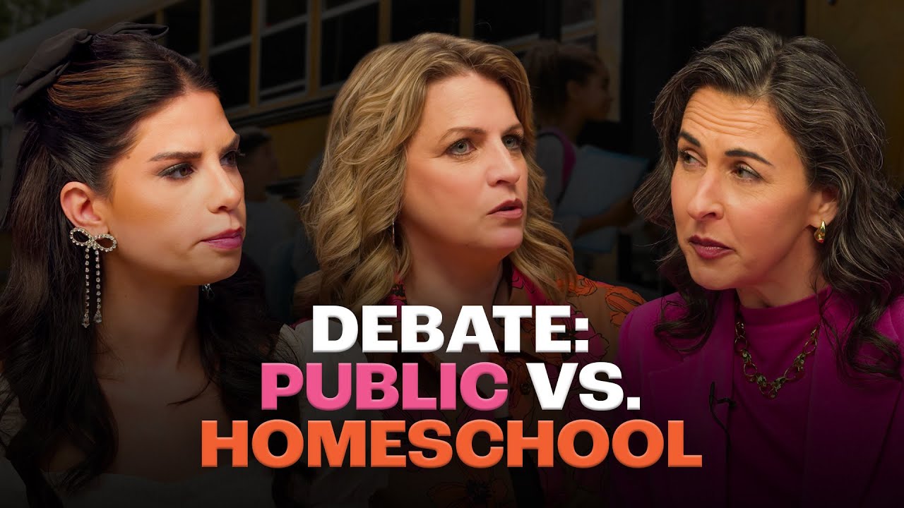 &ldquo;DEBATE: Two Christian Moms On Public vs Homeschool.&rdquo; - Heidi St. John & Katy Faust | The Spillover