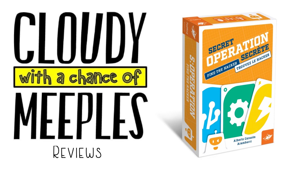 Secret Operation Review - Cloudy with a Chance of Meeples