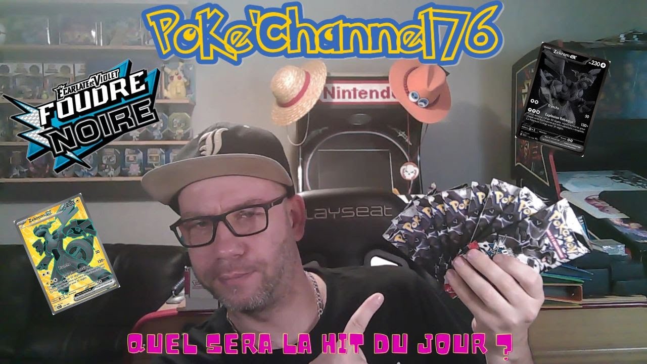 On continue avec une ouverture de 10 boosters Foudre noire ! Quel sera le Hit du jour ?!