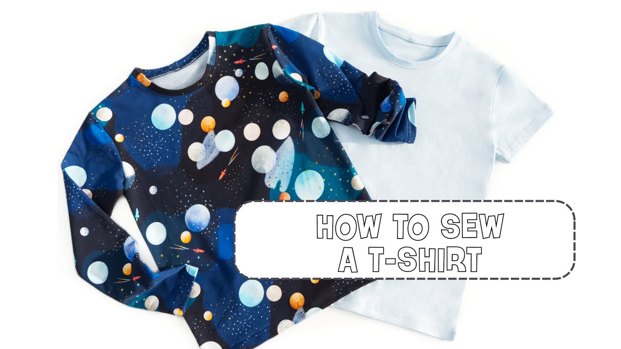 How to sew a t-shirt- madebymepatterns.com