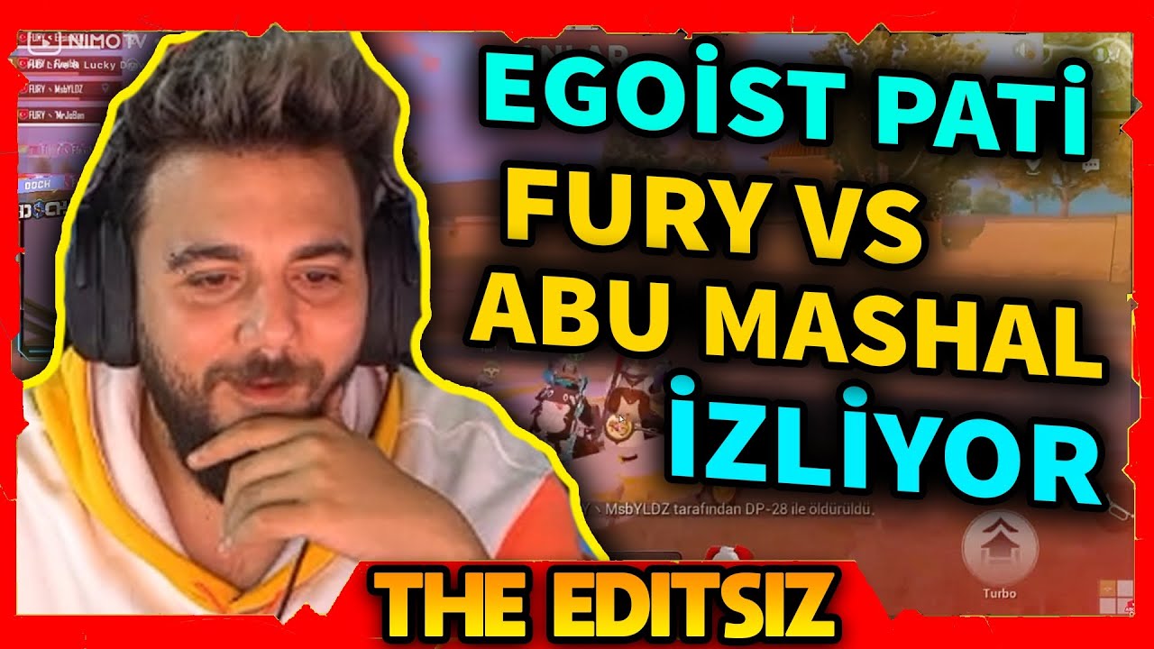 EGOİST PATİ ''FURY VS ABU MASHAL'' İZLİYOR