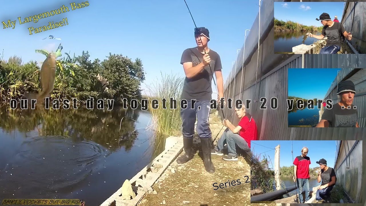 Fishing with my Father after 20 Years... Day 7 of My Largemouth Bass Fishing Trip to Spain‼️(S.2)