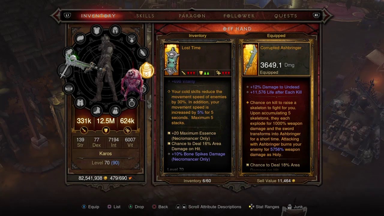 Diablo 3 Necromancer Summoner build