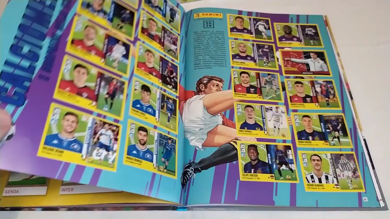Panini Calciatori  2021-2022  Hardcover Album - 100% Complete