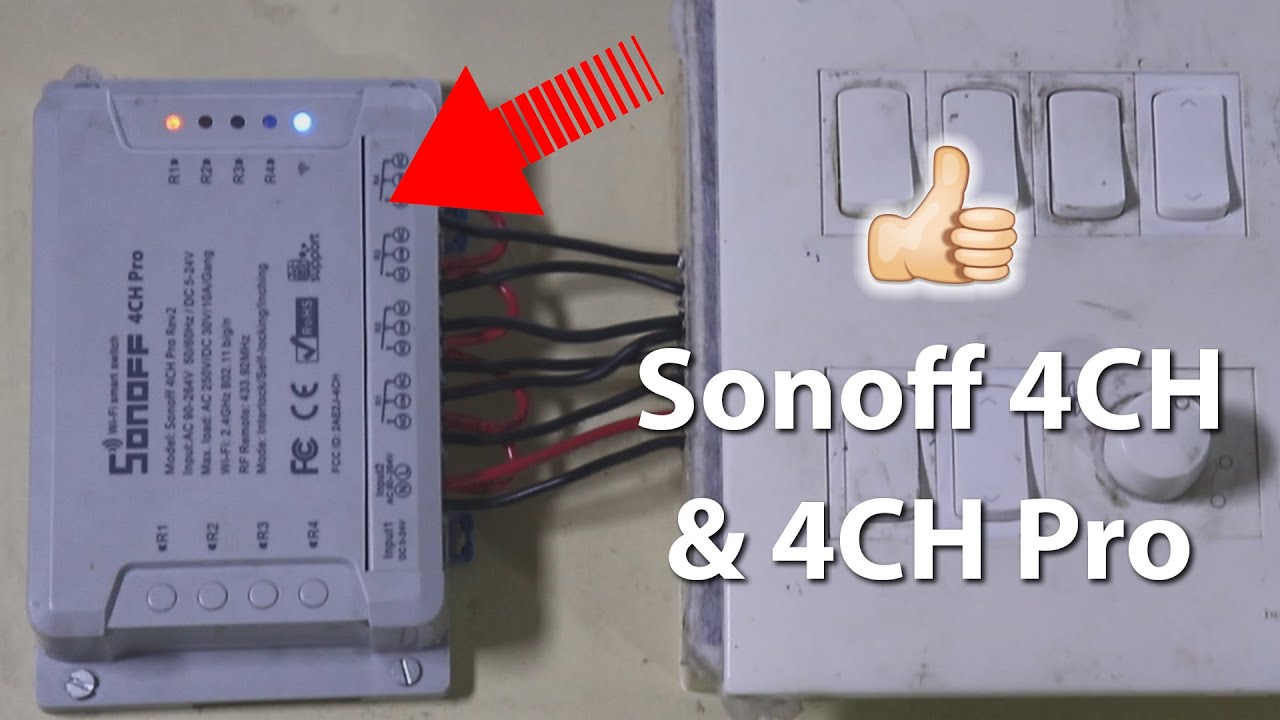 Home Automation Part 1| Unboxing And Feature of Sonoff 4CH Pro R2