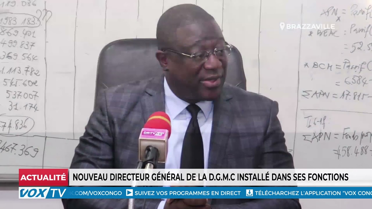 Nouveau directeur général de la DGMC installé dans ses fonctions