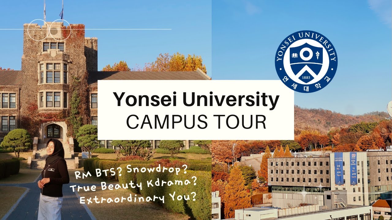 [ENG/INDO] Inside the Top University in Korea | Yonsei School of Business, Library, Kdrama Spots