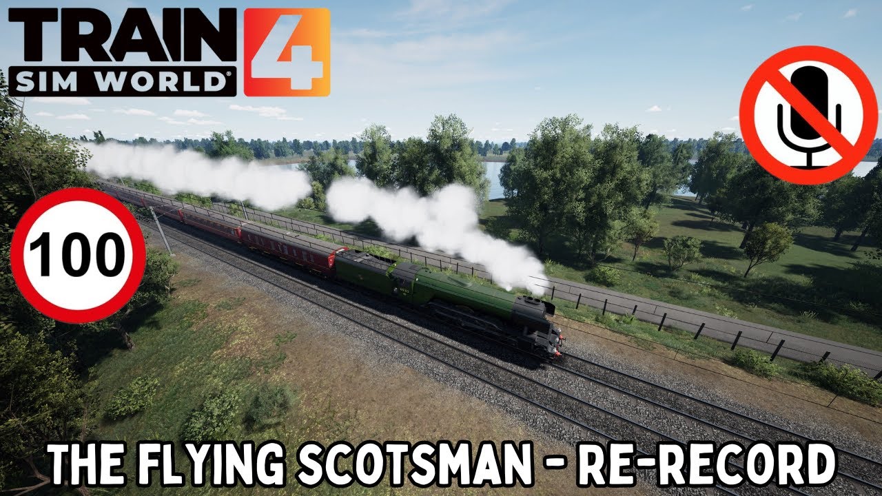 TSW 4 (PS5) Flying Scotsman 'Re-Record' *NO COMMENTARY/ASMR*