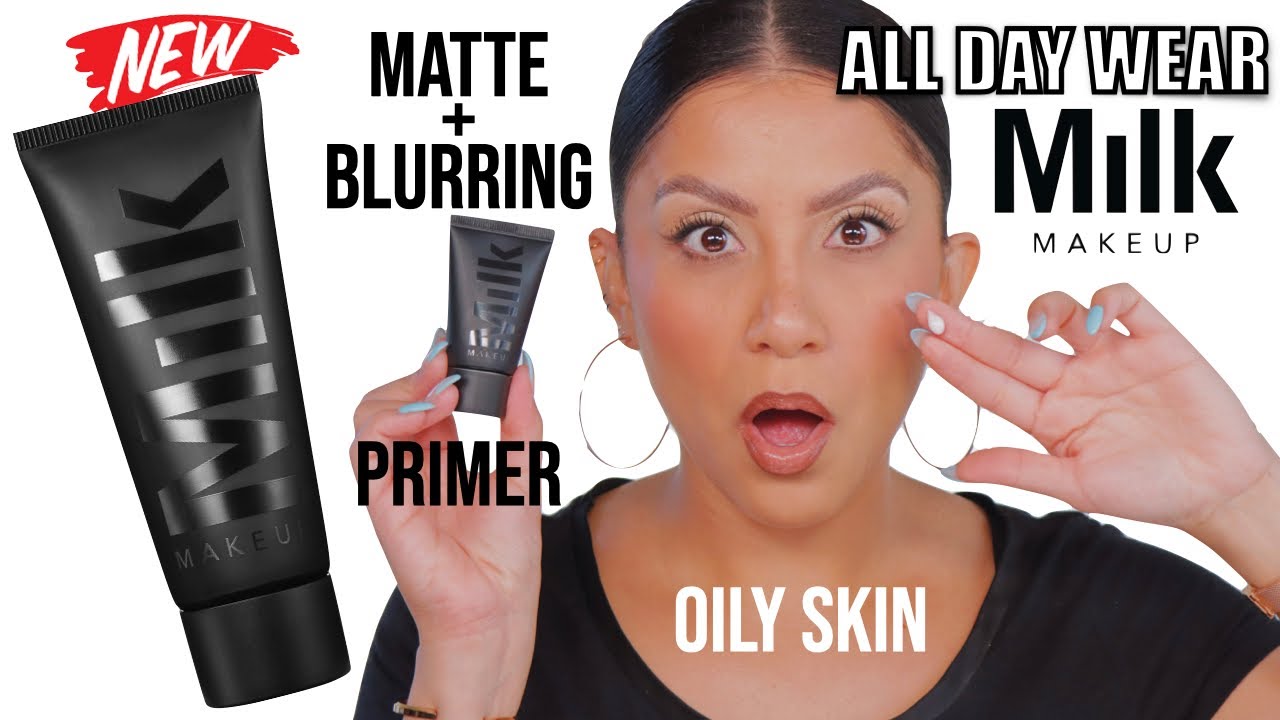 *new* MILK MAKEUP PORE ECLIPSE MATTE BLURRING PRIMER + ALL DAY WEAR *oily skin* | MagdalineJanet