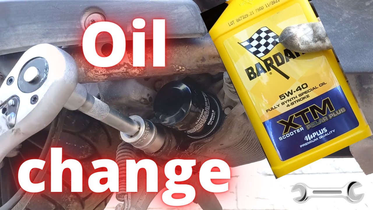 Sostituzione olio motore Beverly 300