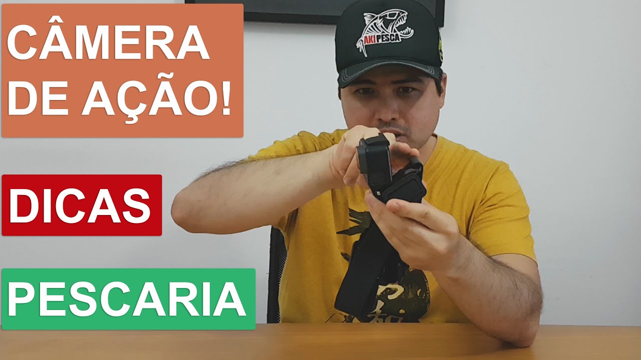 3 DICAS PARA FILMAR PESCARIA COM CÂMERA DE AÇÃO