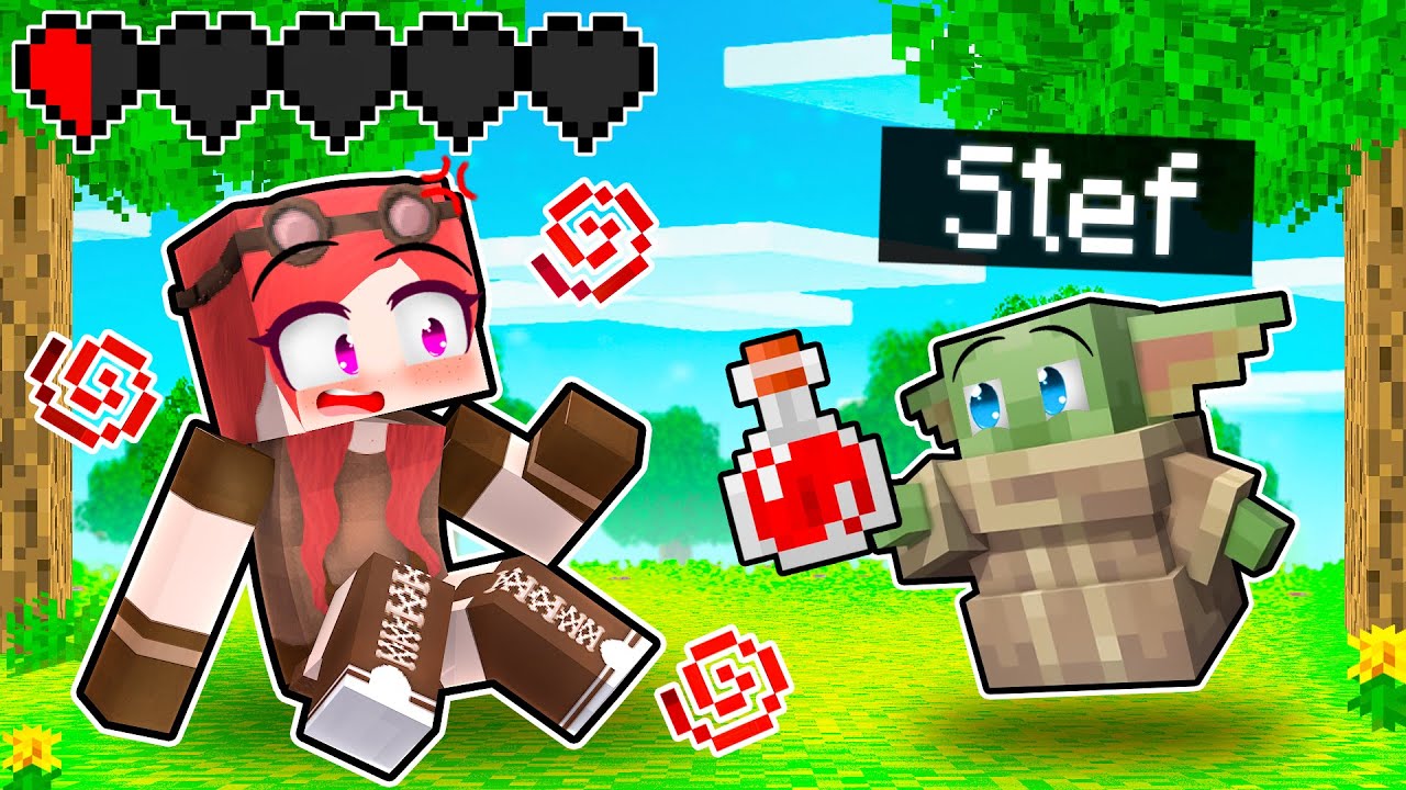 MI TRASFORMO IN BABY YODA PER AIUTARE PHERE! - MINECRAFT