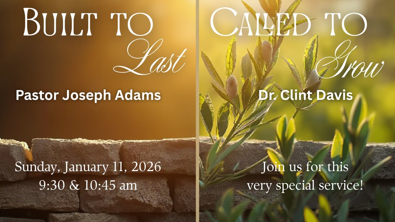 Built to Last, Called to Grow