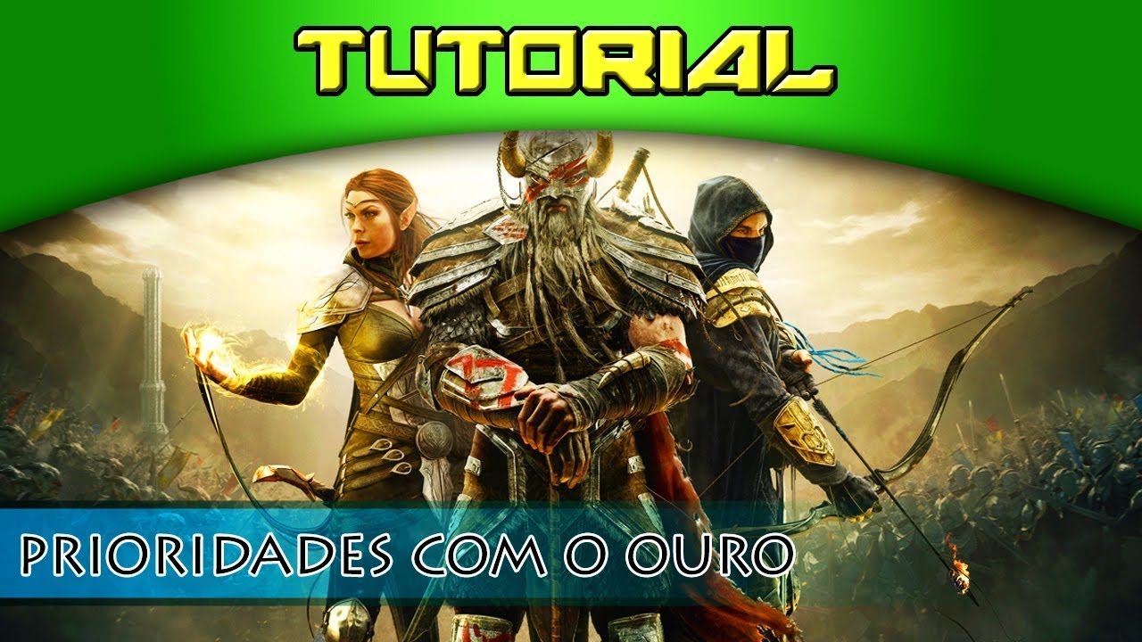 [TUTORIAL] ESO - O Que Fazer Com o Ouro (Elder Scrolls Online PS4)