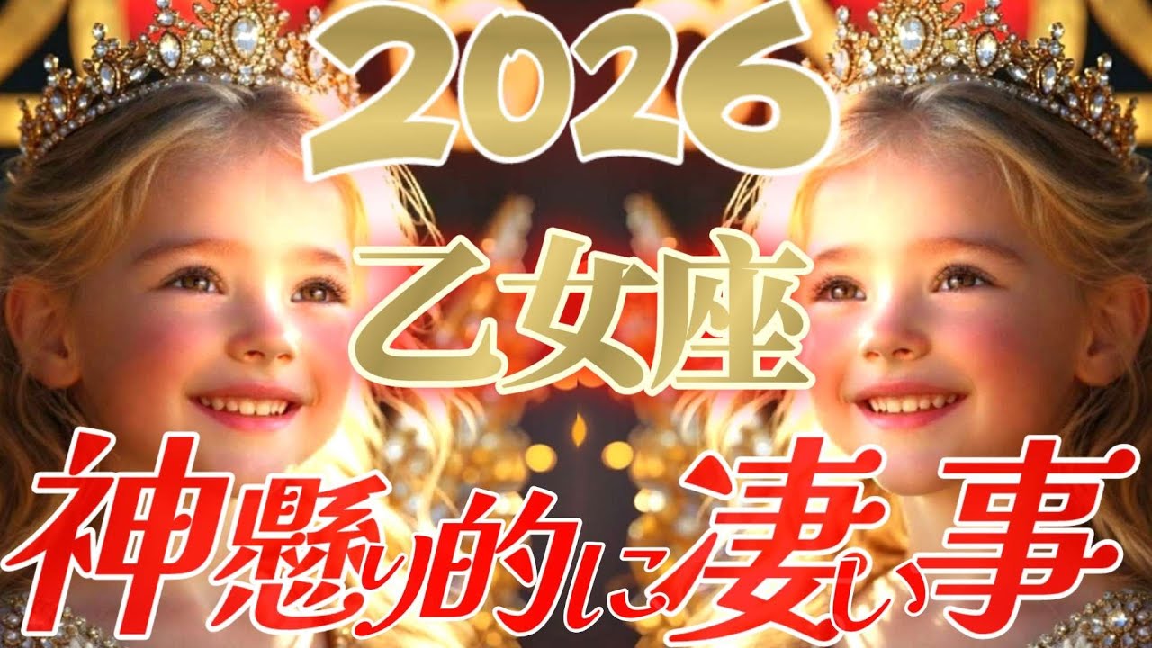 【2026】言葉で説明できないッ乙女座さん😲生まれてきて良かったね👑【神懸り的に凄い事】♾️タロット占い♾️