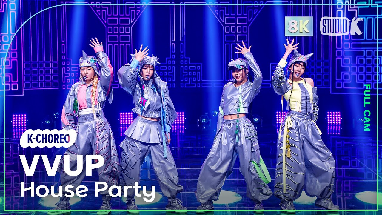 [K-Choreo 8K] 비비업 직캠 'House Party' (VVUP Choreography) @MusicBank 251031