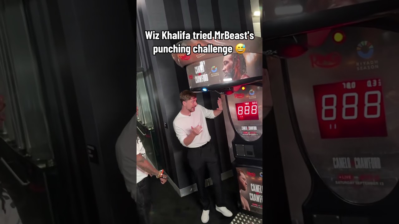 Wiz Khalifa has some power 🥊