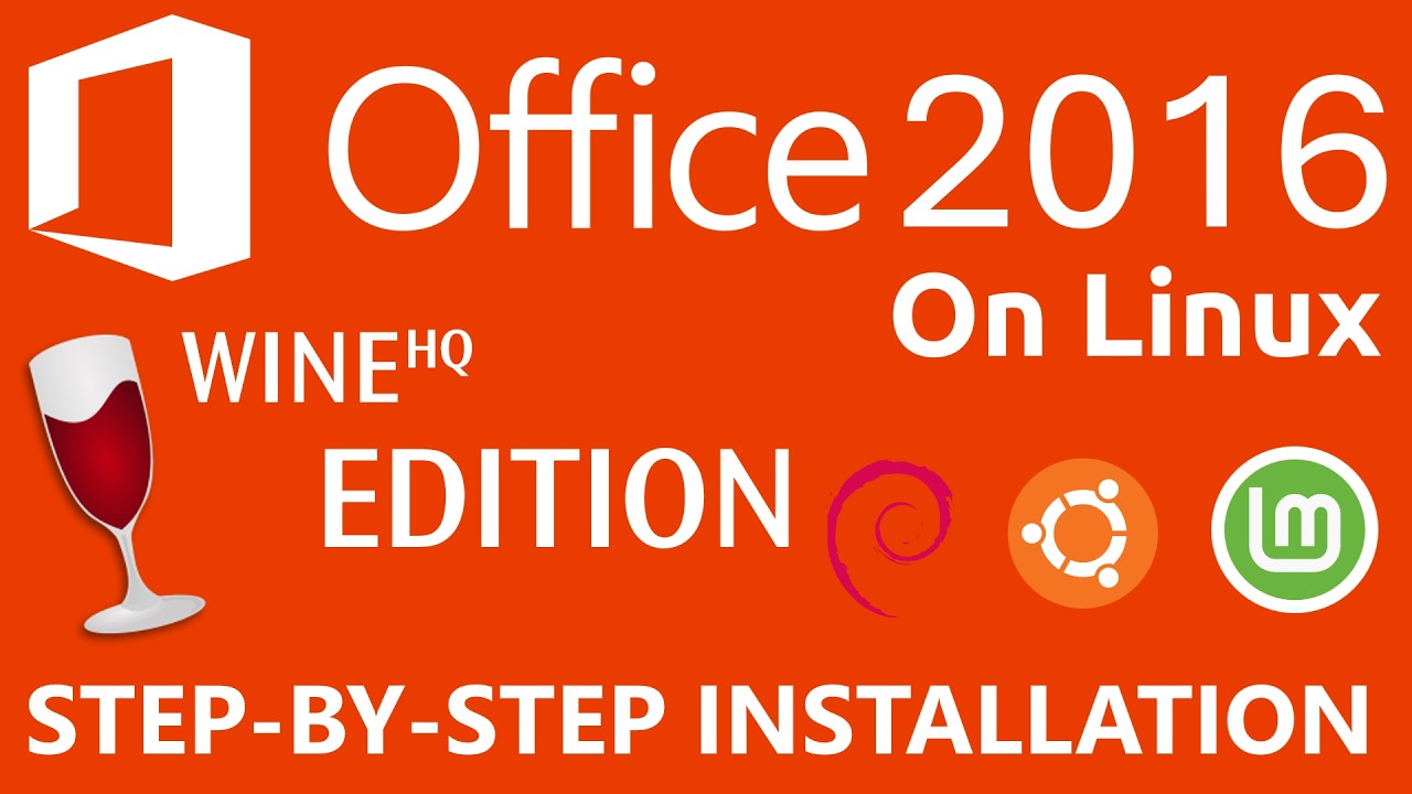 Install MS Office 2016 on Linux | Wine | Step-by-step Installation