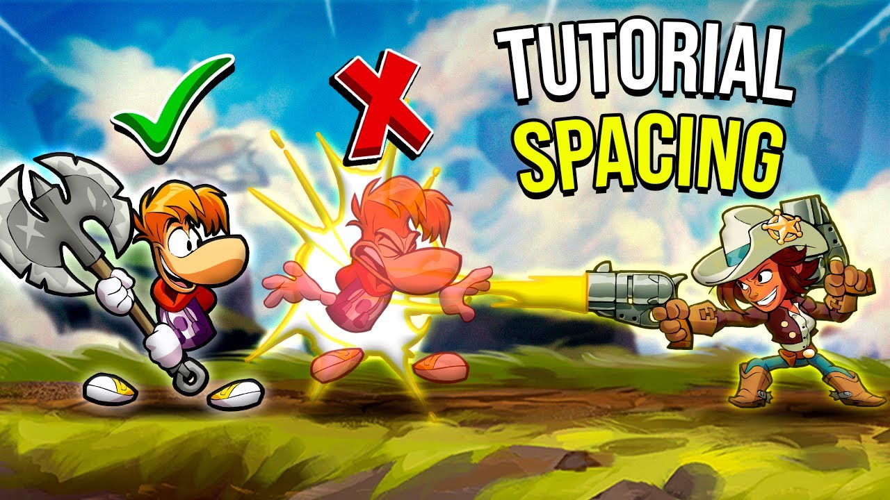 Como ter um spacing PERFEITO e não tomar hit no BRAWLHALLA!