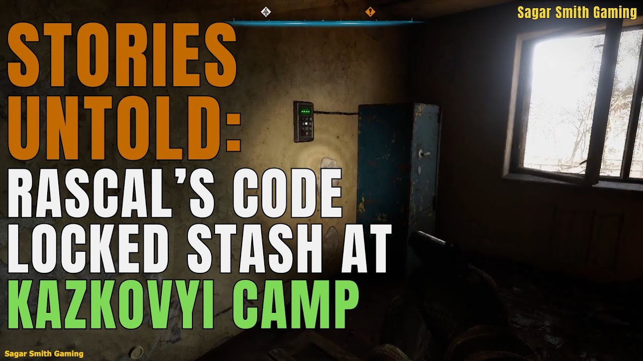 STALKER 2 Get to & How to Open Rascal's Code Stash at Kazkovyi Camp | #stalker2