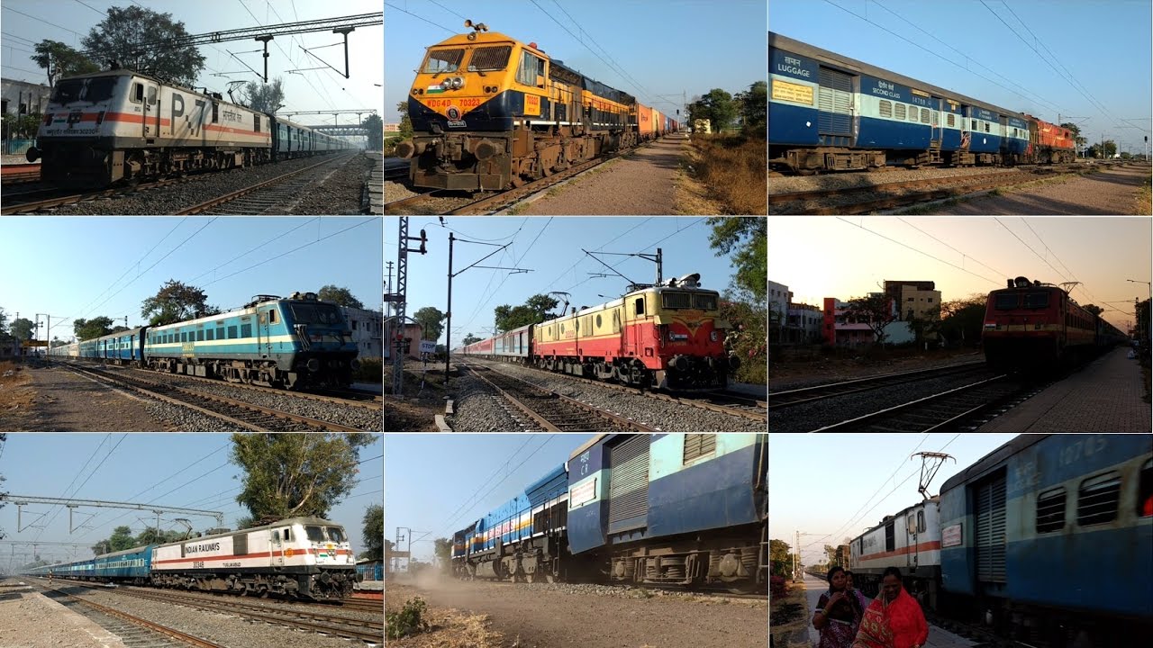 Full Day Coverage of Trains on the Pune - Daund section!!